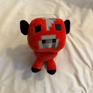EUC Minecraft Animal Plush Baby Mooshroom Cow